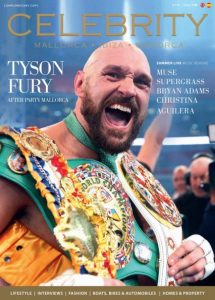 Celebrity Magazine Issue 128 front cover showing Tyson Fury