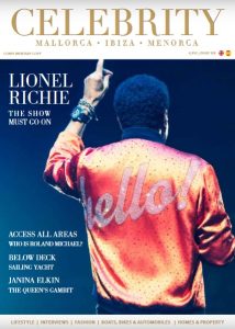 Celebrity Magazine Issue 123 front cover showing Lionel Richie